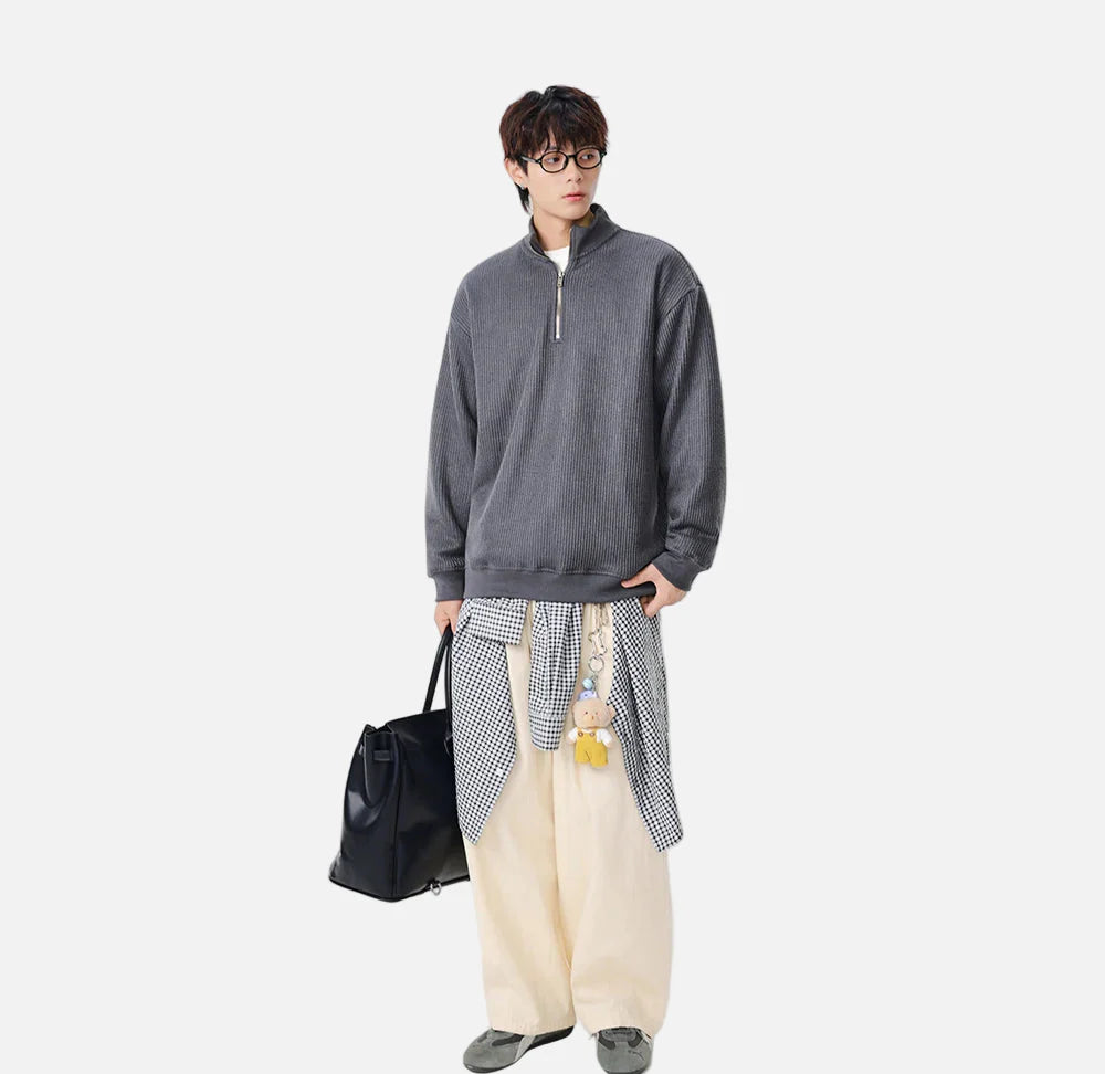 High-End Casual Long Sleeve Knitted Sweater