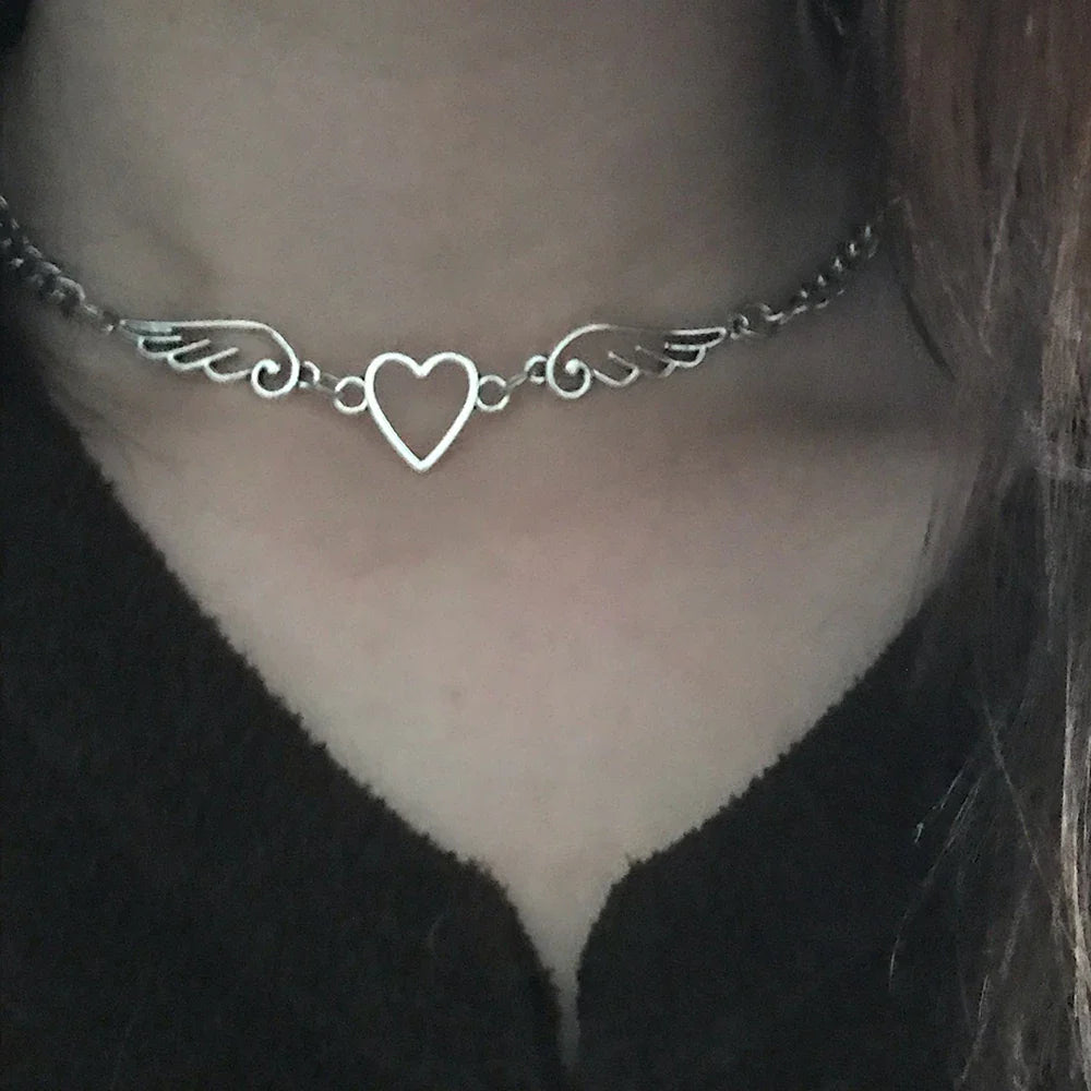 Collier Ailes d'Ange en Chaîne