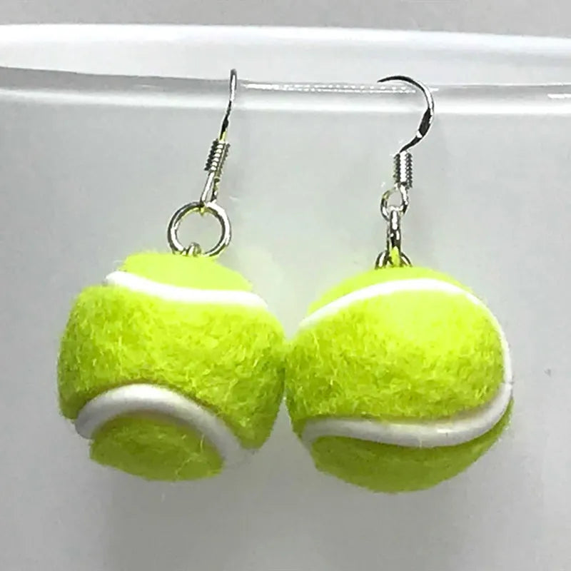 Personalized Kawaii Green Tennis Pendant Earring