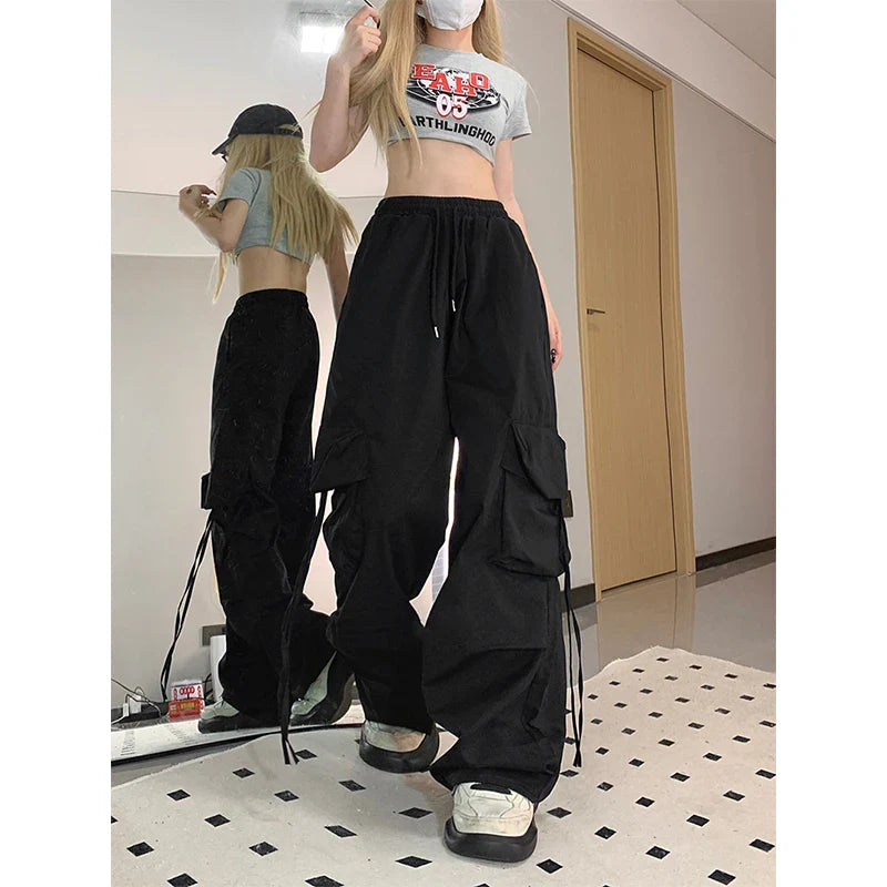 Retro Women's Baggy Cargo Pants