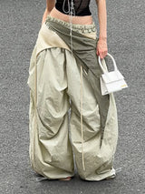 Pantalon cargo large style streetwear tendance
