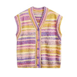 Vintage Gradient Sweater Vest