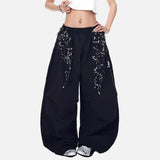 Durable Y2K Parachute Casual Windbreaker Jogger