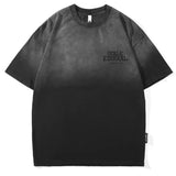 Vintage Oversize Gradient Wash Hip T-Shirt