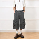 Comfortable Workwear Hip Hop Cargo Jorts