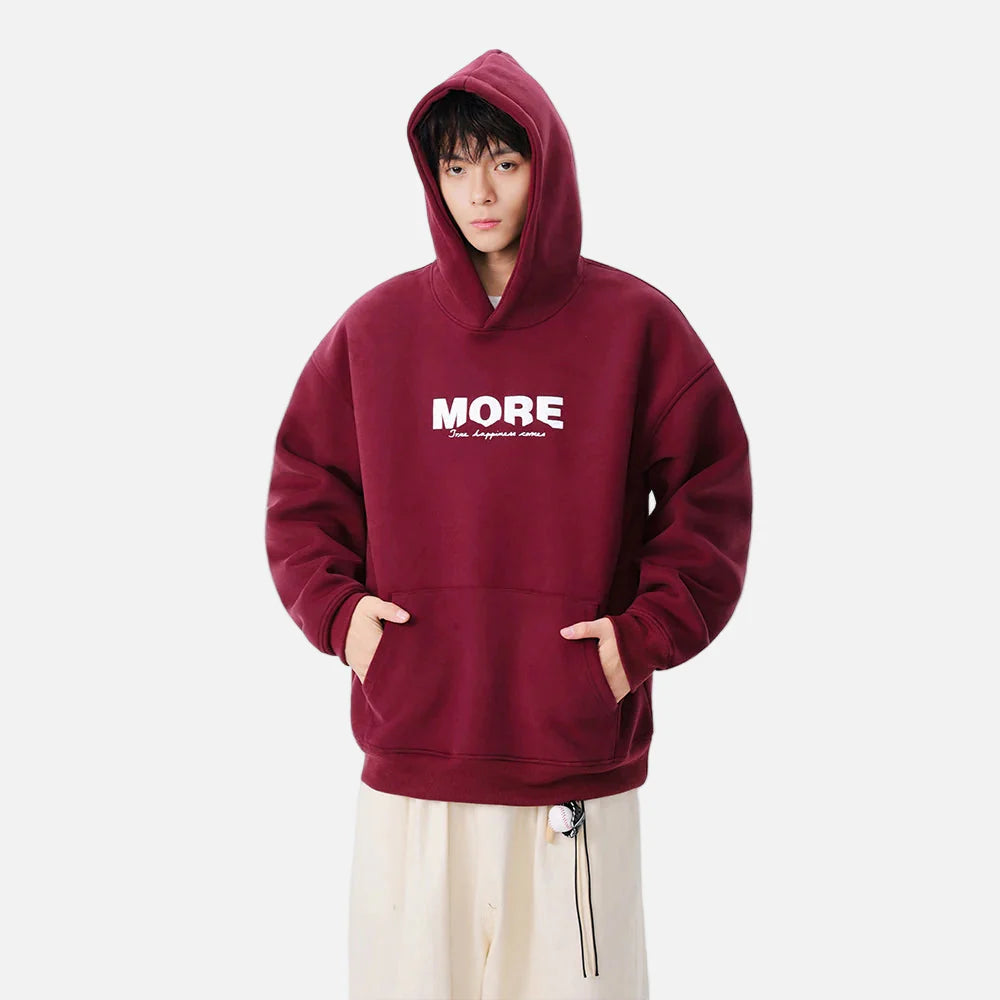 Y2K Signature Letter Print Casual Hoodie