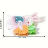 Pince à cheveux nœud papillon petit lapin