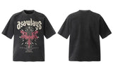 Streetwear Dark Gothic Graphic Printed Oversized T-Shirt