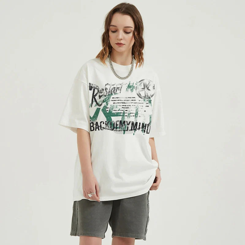T-shirt Redémarrer et réfléchir