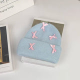 Rabbit Fur Knitted Beanie