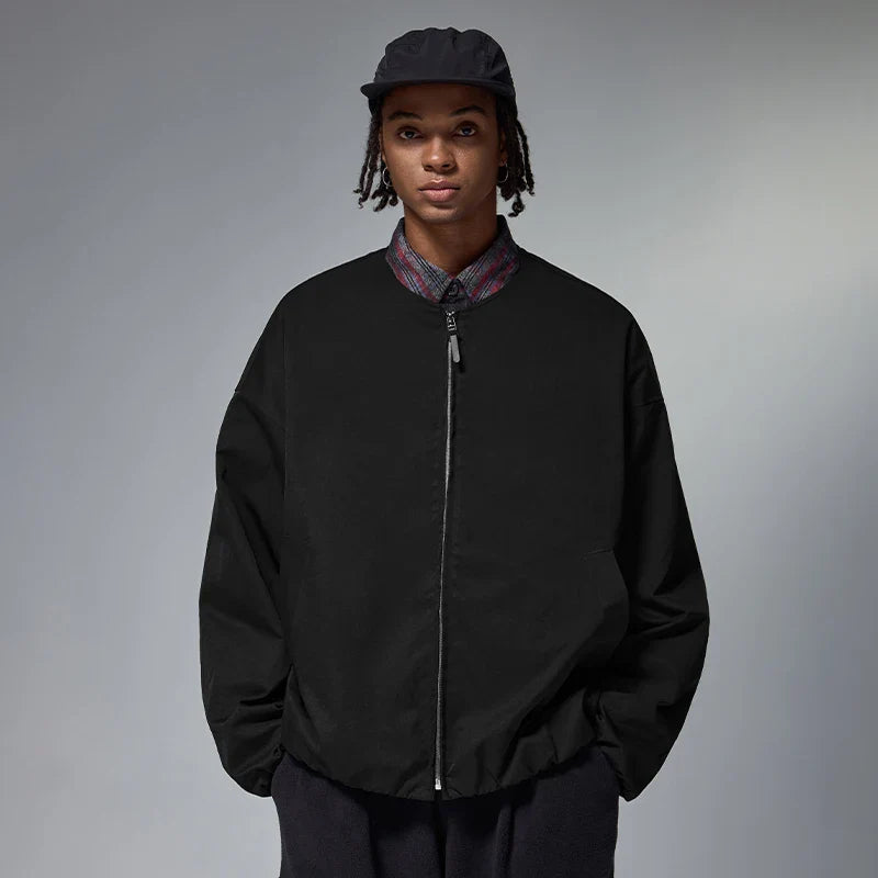 Zip-Up Quilted Jacket