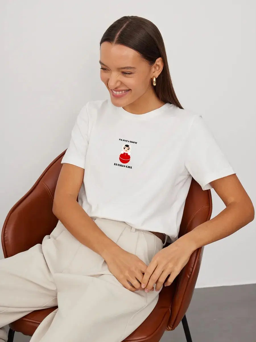 Sweet Americana Style Nesting Doll T-Shirt