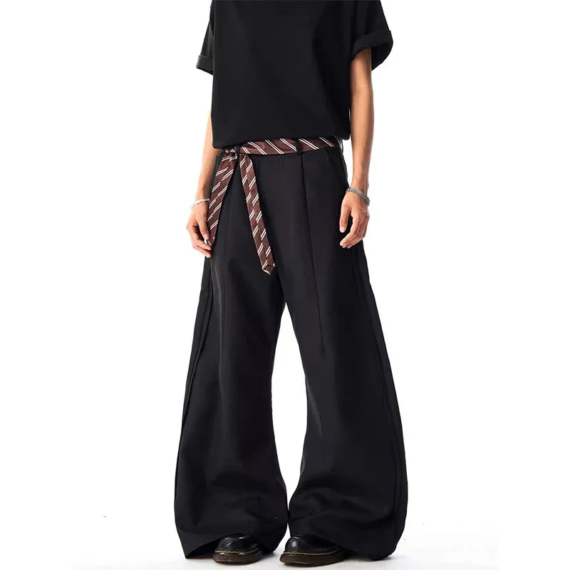 Premium Streetwear Gothic Oversize Wide Leg Pants