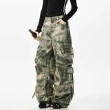 Camouflage Wardrobe Staple Vintage Cargo Pants