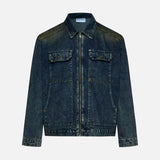 Streetwear American Style Old Washed Denim Jacket