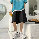 Herren-Shorts im koreanischen Stil, einfarbig