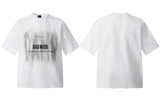 T-shirt gothique oversize à imprimé graphique streetwear