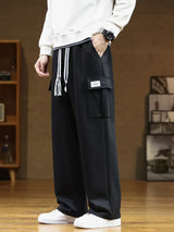 Baggy-Sweatpants mit mehreren Taschen