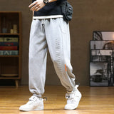 Baggy-Jogginghose mit mittelhohem Bund