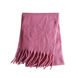 Cashmere Solid Color Thick Scarves