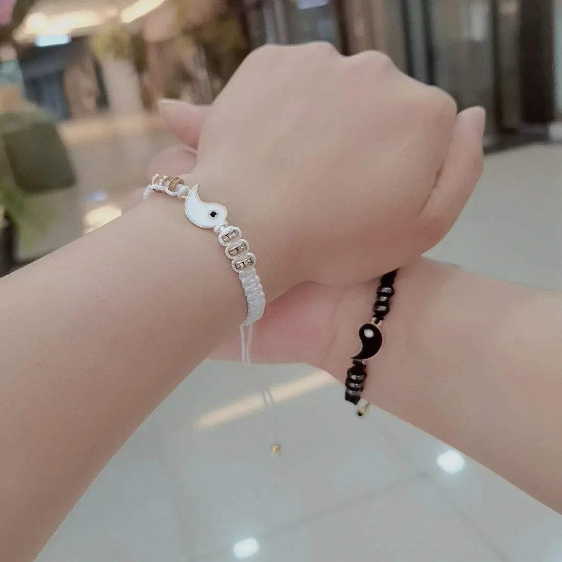 Yin Yang Couple Bracelet