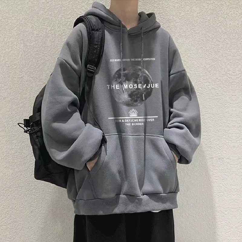 Y2Kルナオーバーサイズフーディー