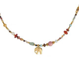 Elegant French Retro Stone Bead Necklace
