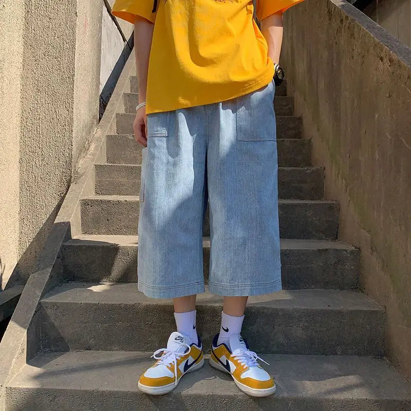 Women Streetwear Comfort Versatile Loose Fit Jorts