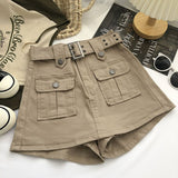 Mini Cargo Skirt With Belt