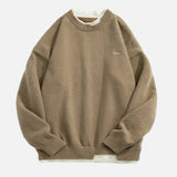 Y2K Soloid Color Patchwork Ripped Knit Sweater