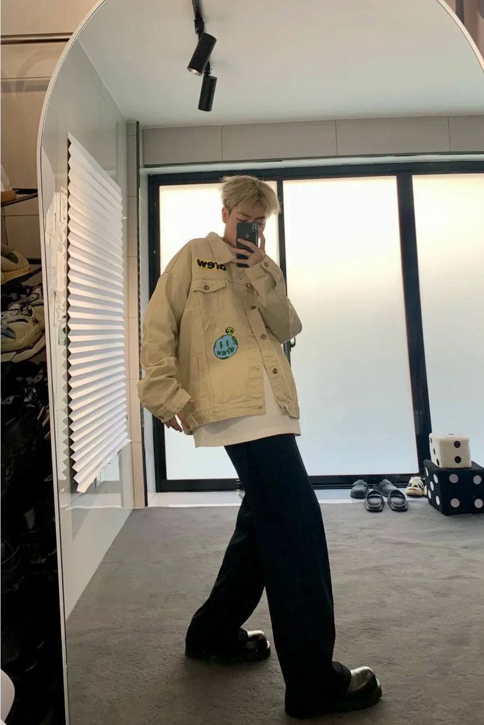 Streetwear Vintage Retro Loose Denim Jacket