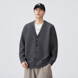 Trendy V-Neck Button Down Cardigan