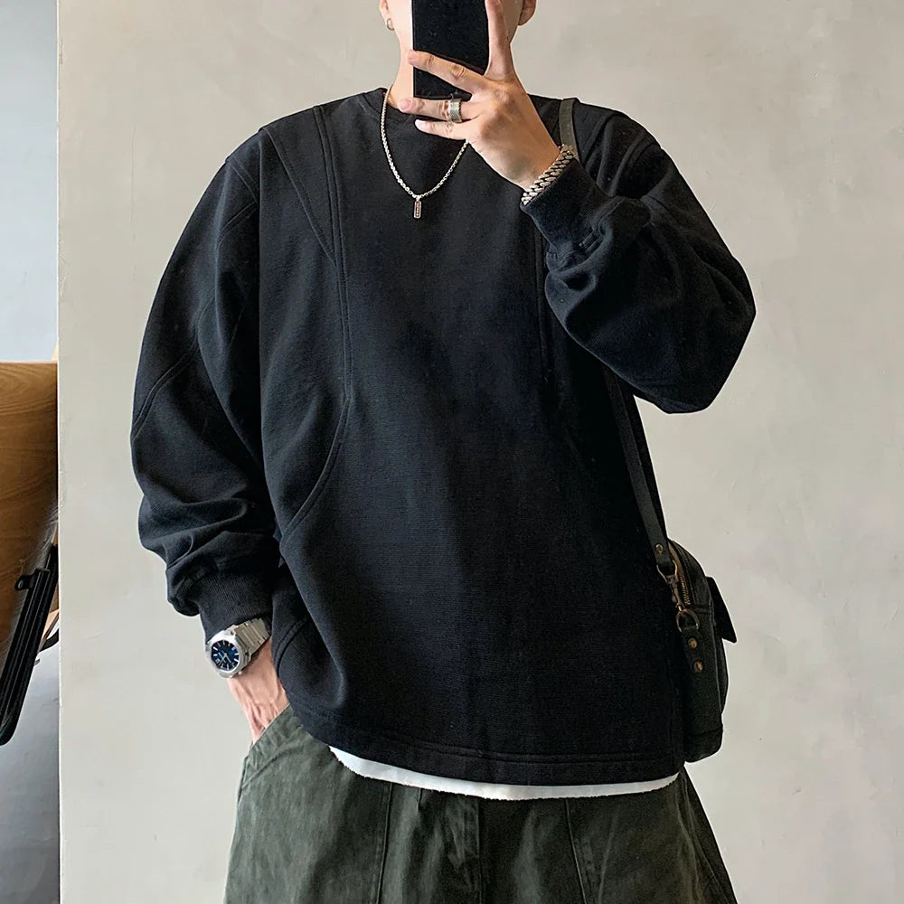 Y2K High-Quality Oversized Hip Hop Sweatshirt