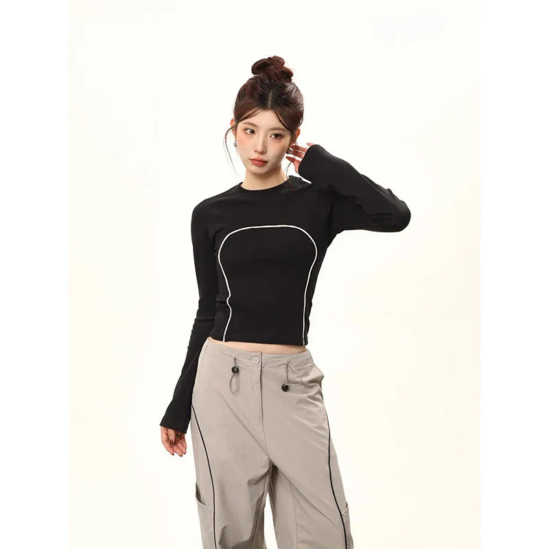 Striped Contour Women's T-shirt