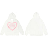 Essential Graffiti Print Hip Hop Hooded Sweatshirt