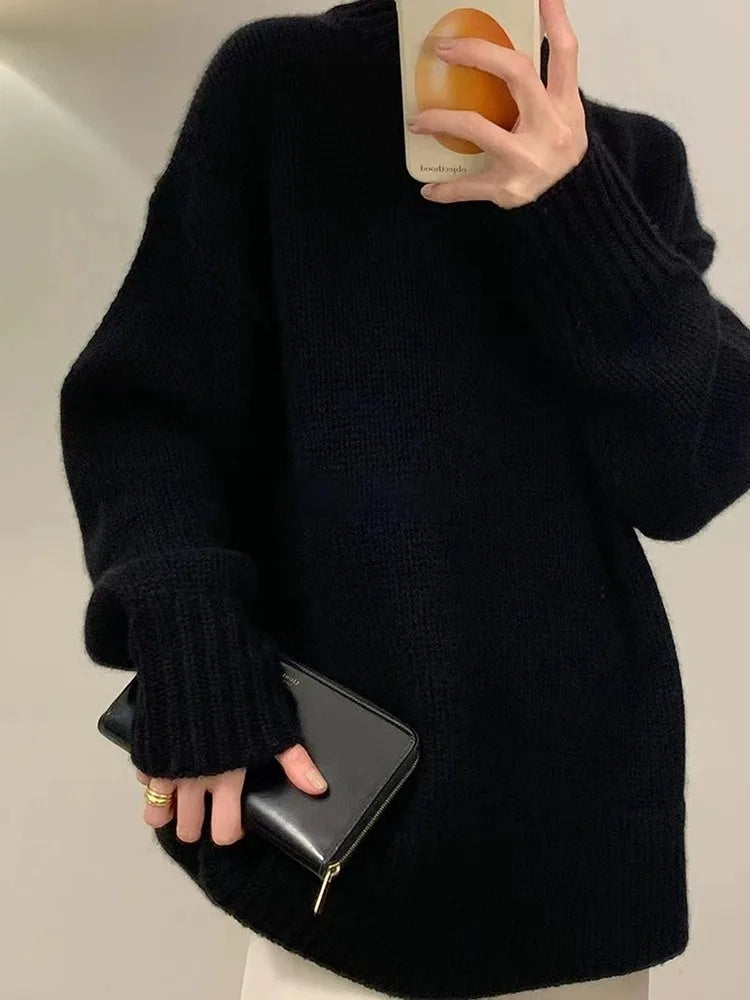 Gemütlicher, locker sitzender Pullover