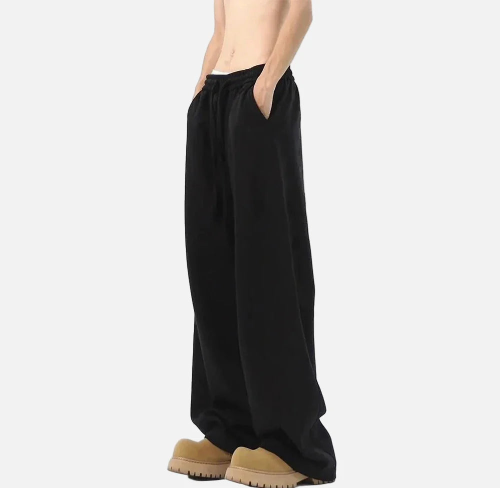 Versatile Hip Hop Wide Leg Sports Sweatpants