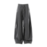 Handesome Retro Thin Wide Leg Casual Pants