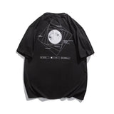 幾何学模様 テックウェア パンクスタイル Tシャツ