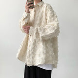 Chemise streetwear de haute qualité à franges épaisses et originales