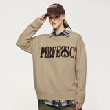 Pullover mit Used-Look-Schriftzug