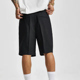 Cool Black Summer Chic Solid Short