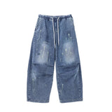Aged Graffiti Washed Hip Hop Pants