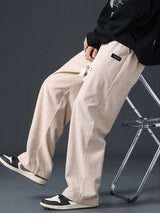 Corduroy Wide Leg Pants with Pants