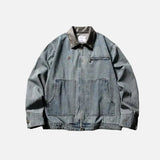 Premium Big Pocket Tooling Denim Jacket