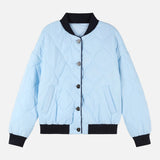 Winter Diamond Quilted Puffer Jacket
