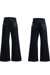 Jeans mit Krokodilaufnäher