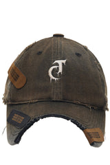 Distressed Vintage Patch Baseball Cap