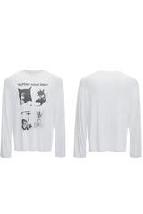 Art Print Long Sleeve Tee