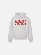 Bold Three-Letter Graphic Hooded Sweatshirt